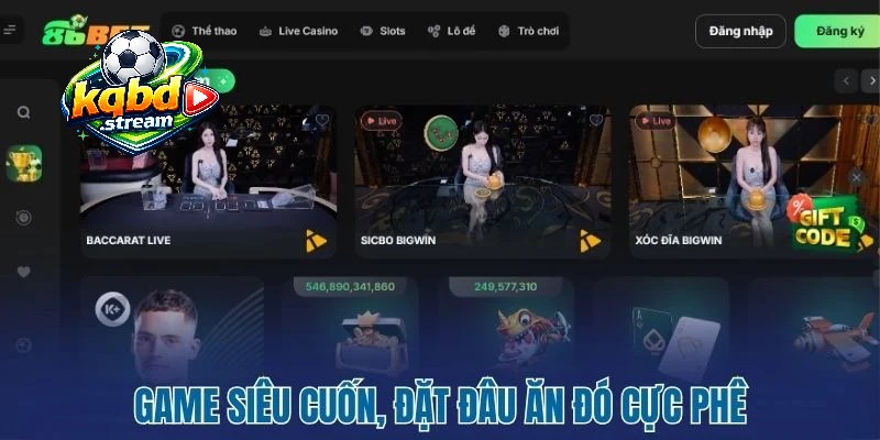 Tổng hợp các sản phẩm cá cược nổi bật nhất tại 86BET